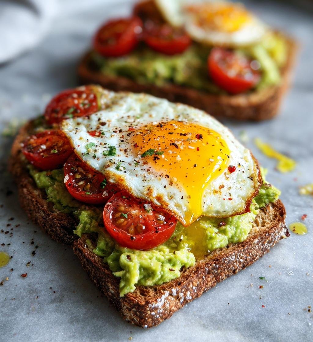 Avocado toast variations