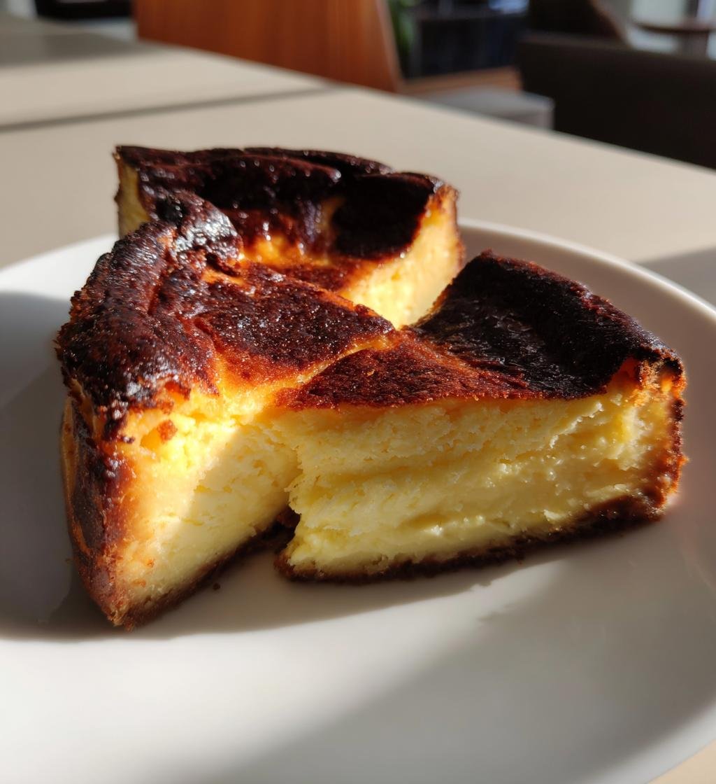 Burnt Basque cheesecake