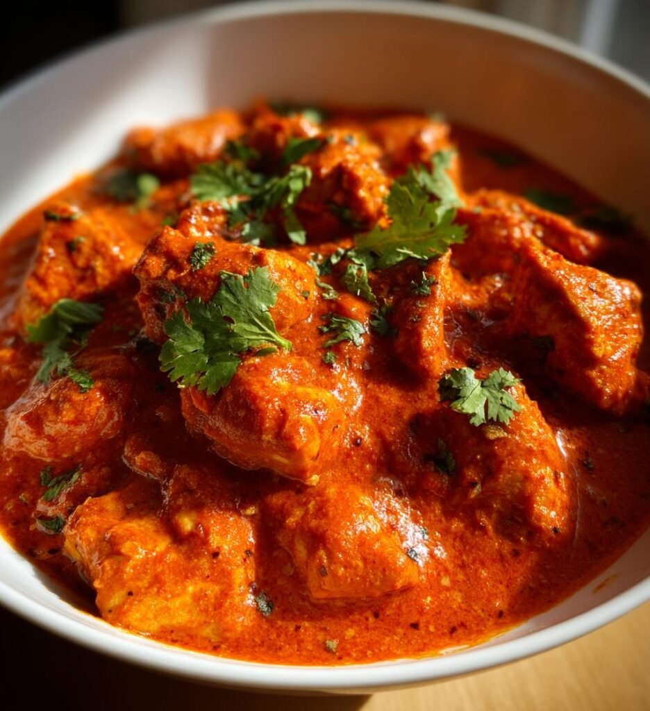 Butter chicken (Indian classic)