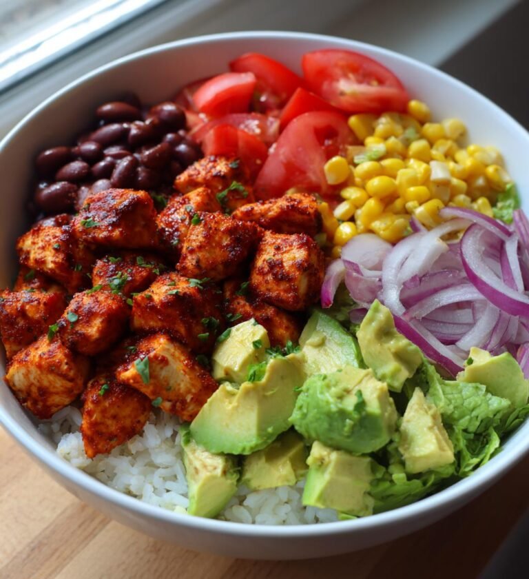 Chicken burrito bowl