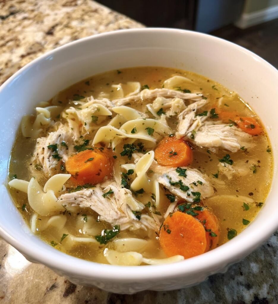 Chicken noodle soup
