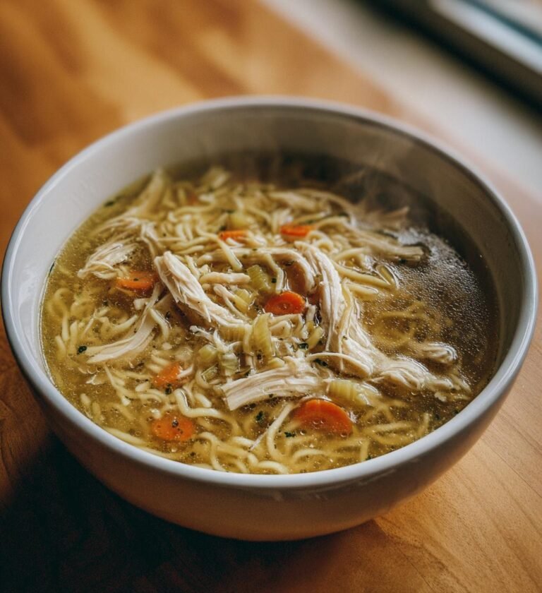 Chicken noodle soup