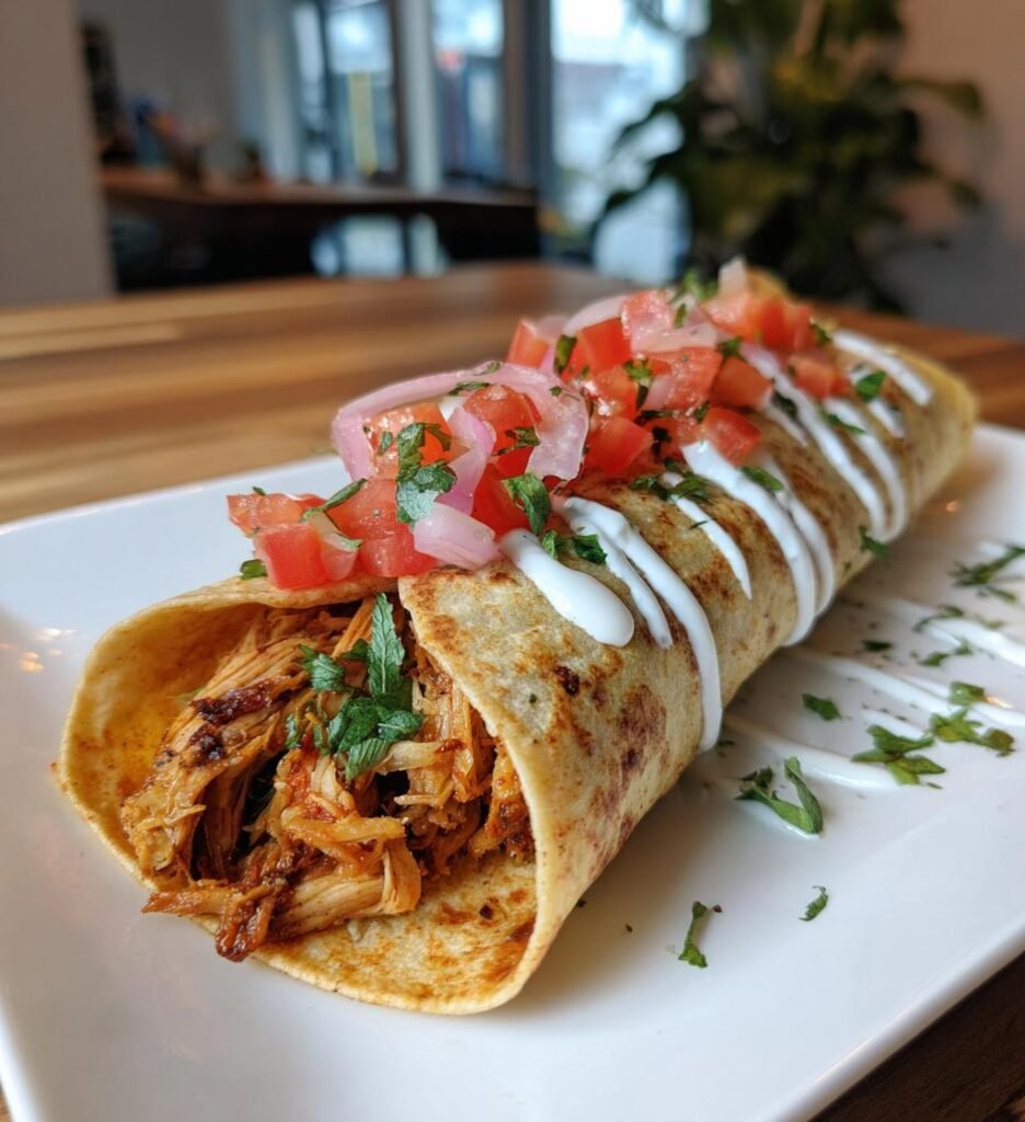 Chicken shawarma wraps