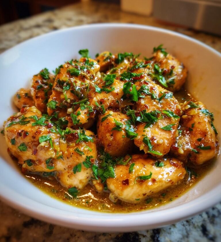 Creamy garlic butter chicken
