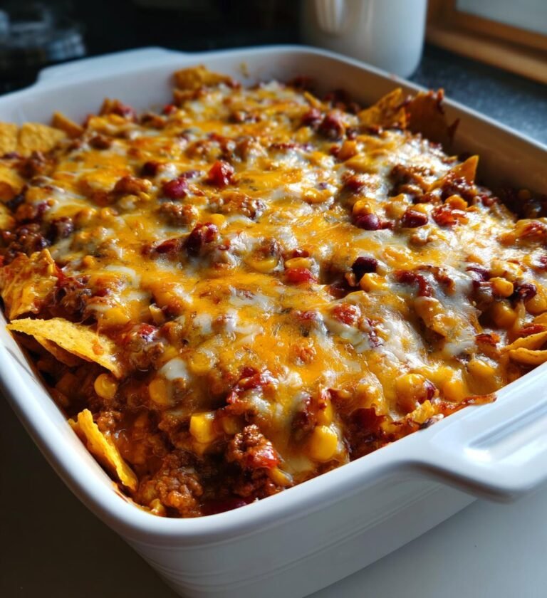 Easy taco casserole (quick dinner idea)