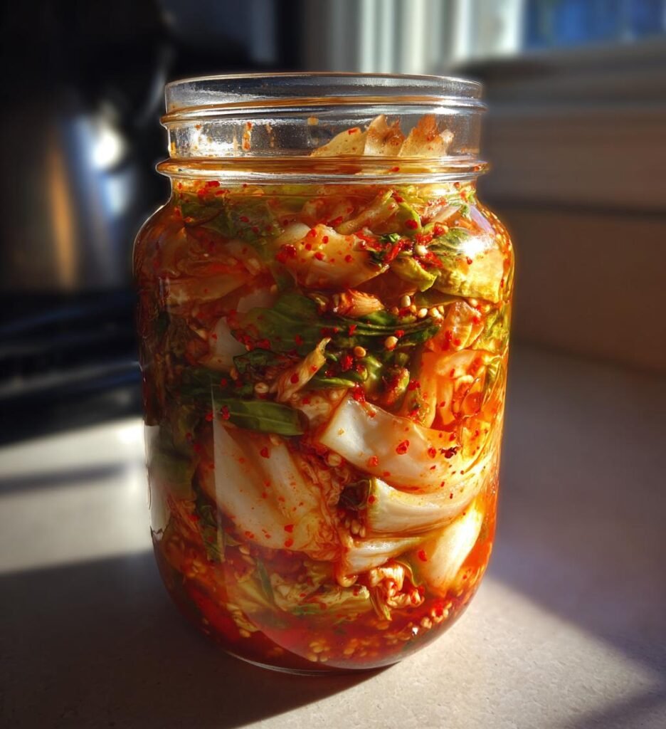 Fermented foods (kimchi, pickled onions)