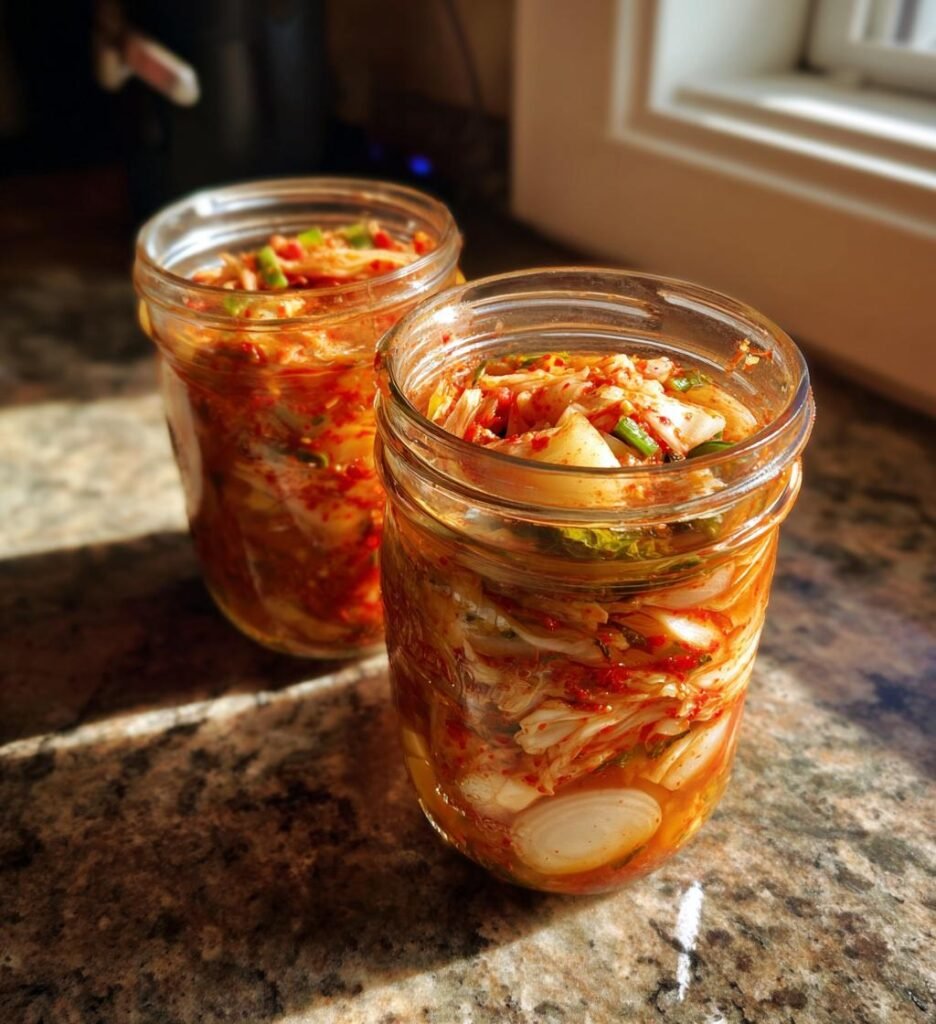Fermented recipes (pickled onions, kimchi dishes)