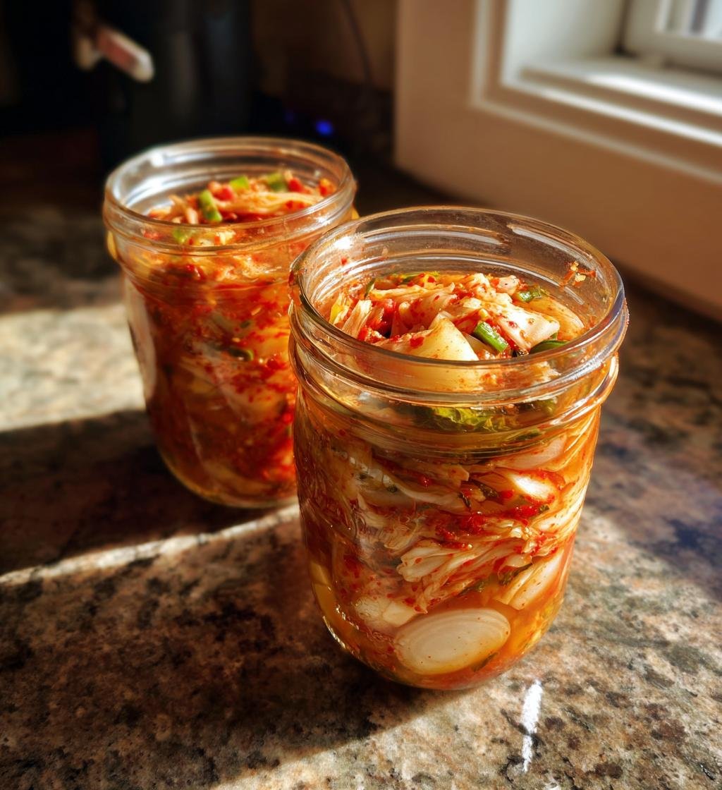 Fermented recipes (pickled onions, kimchi dishes)