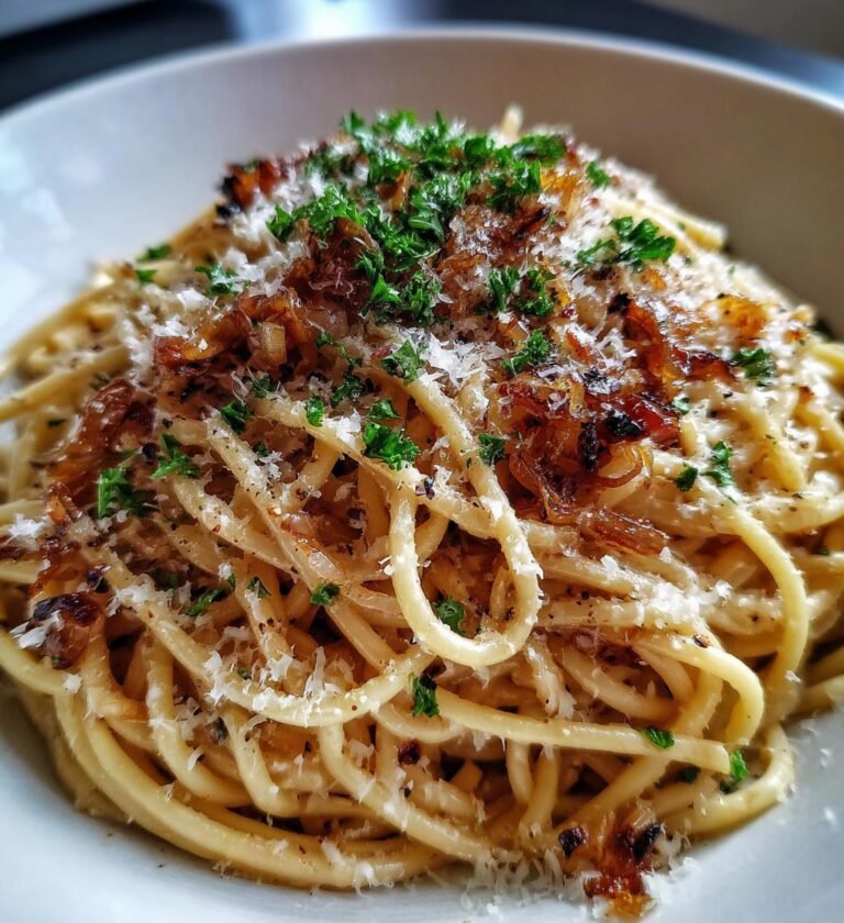 French onion pasta (viral twist)