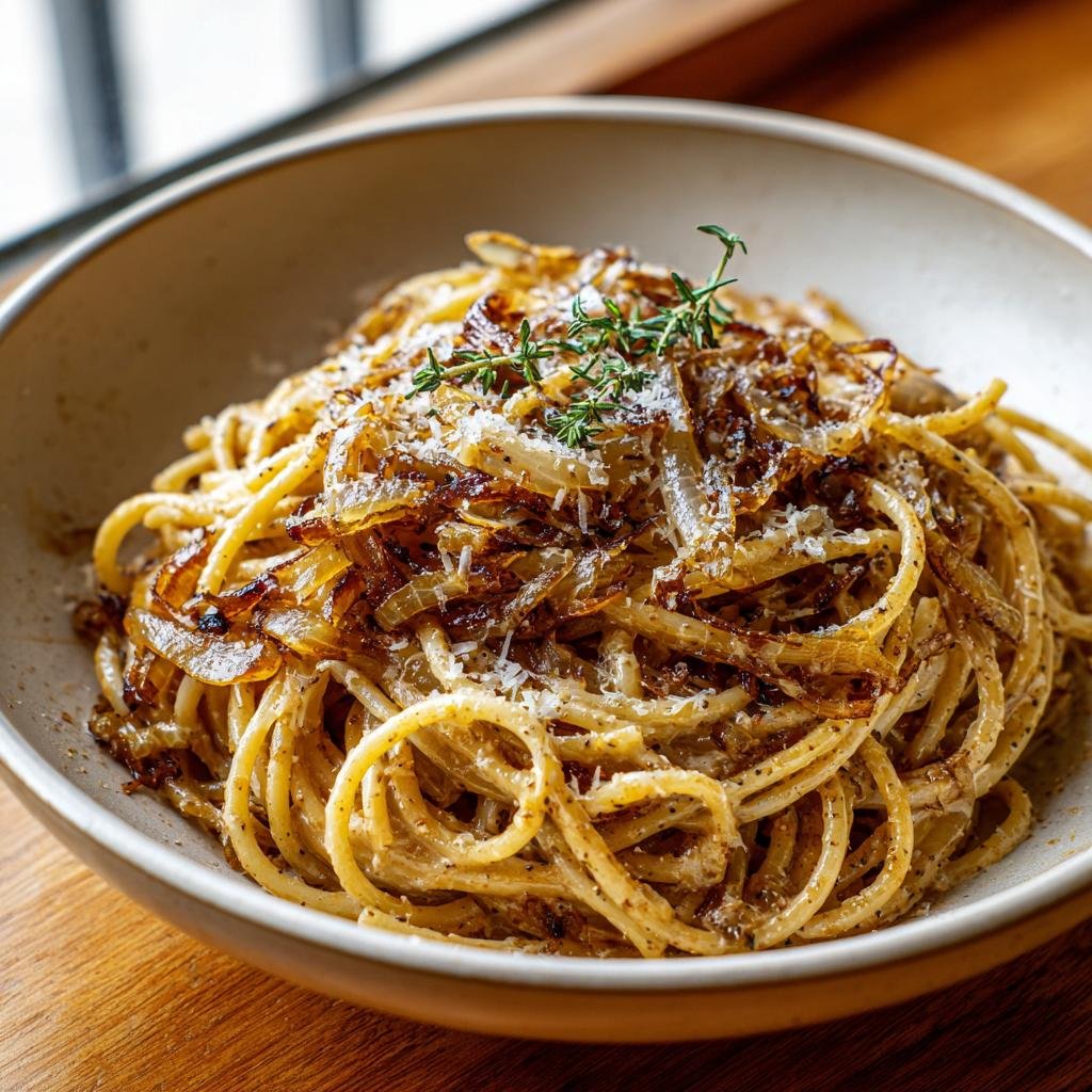 French onion pasta (viral twist on classic)