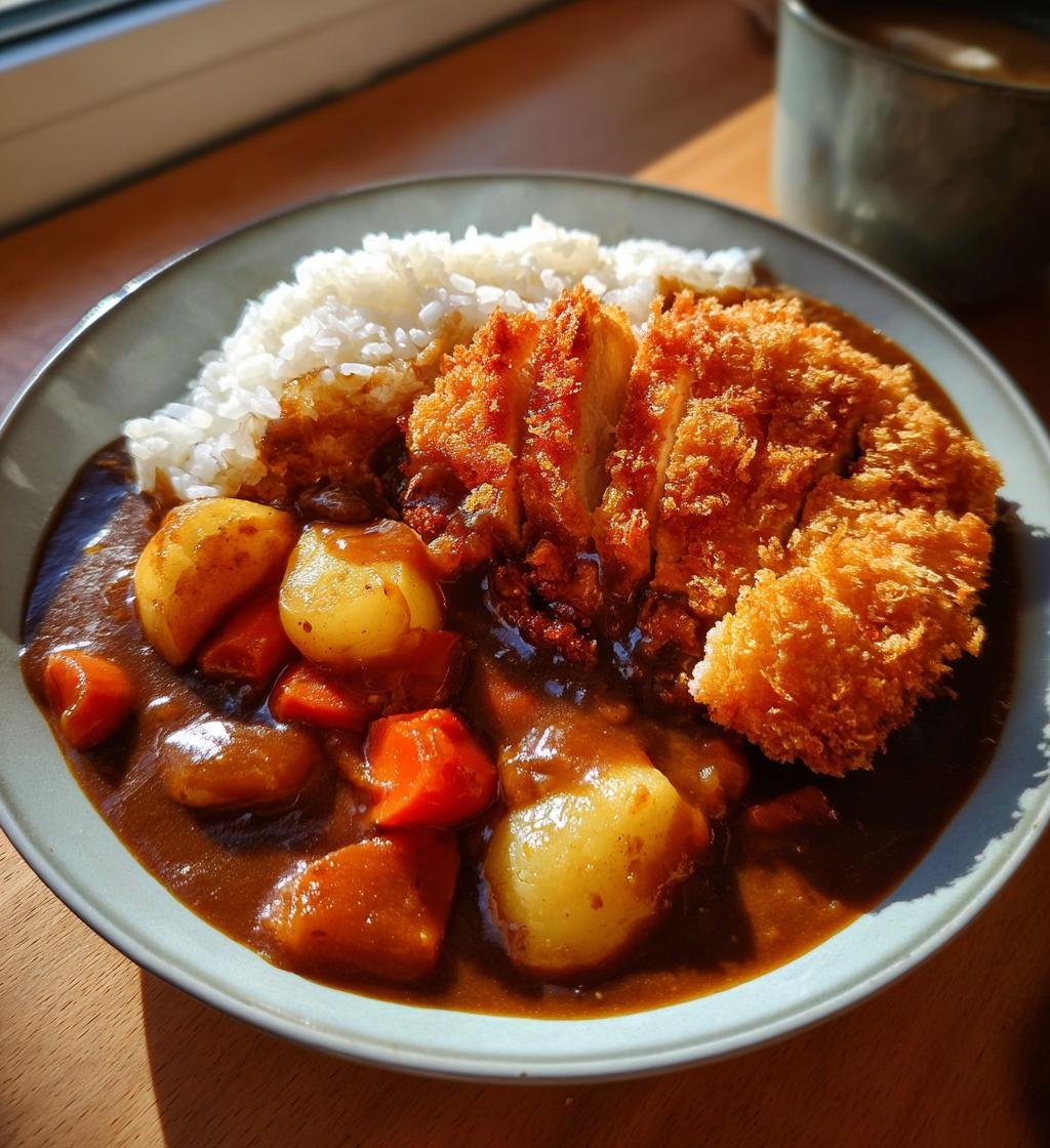 Japanese katsu curry