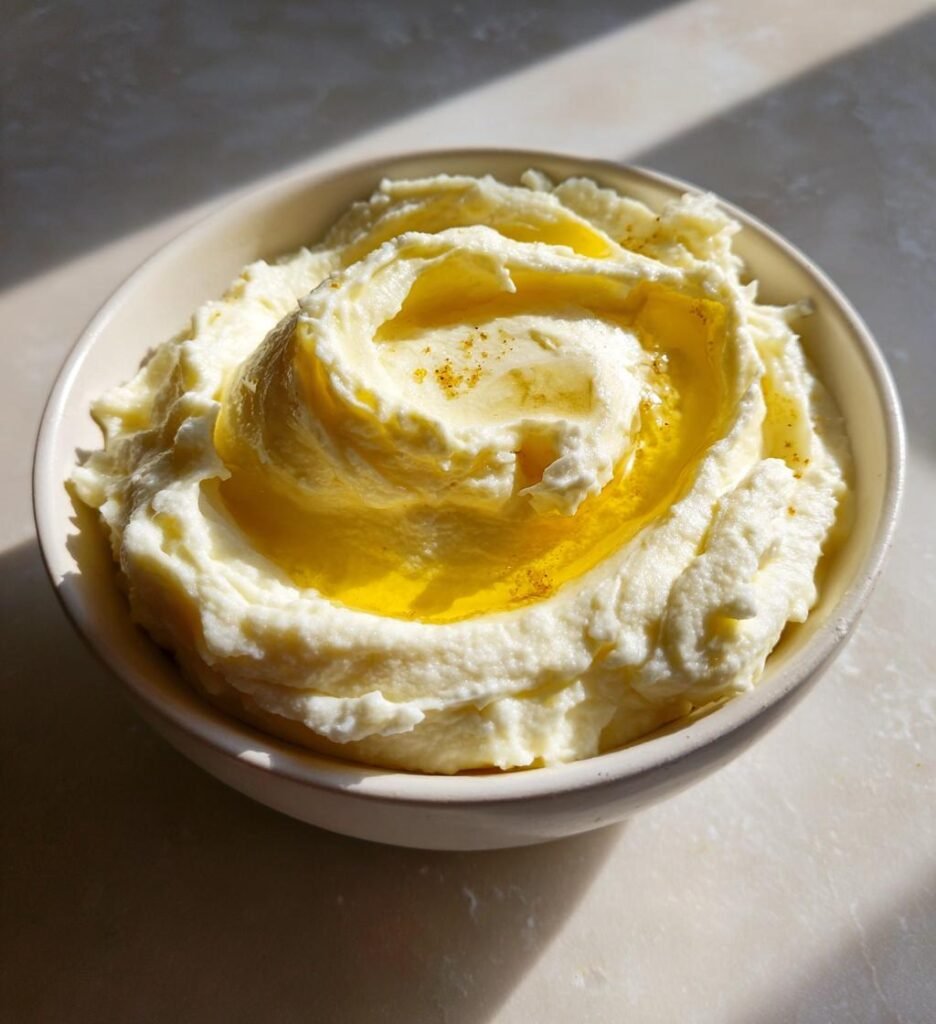 Mashed potatoes with butter