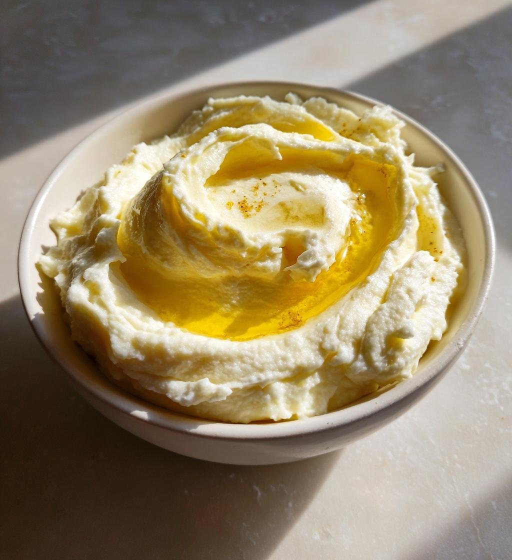 Mashed potatoes with butter
