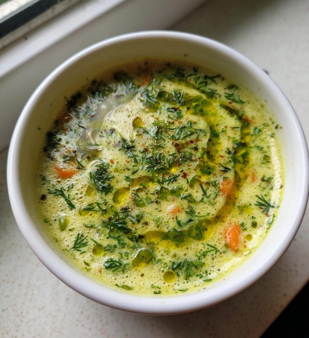 Pea & herb soup recipes (light meals trend)