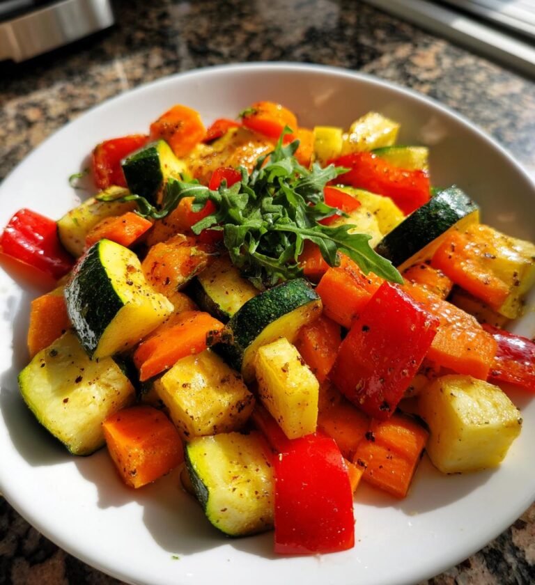 Roasted vegetable salads