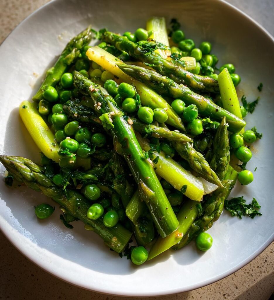 Spring recipes with asparagus & peas