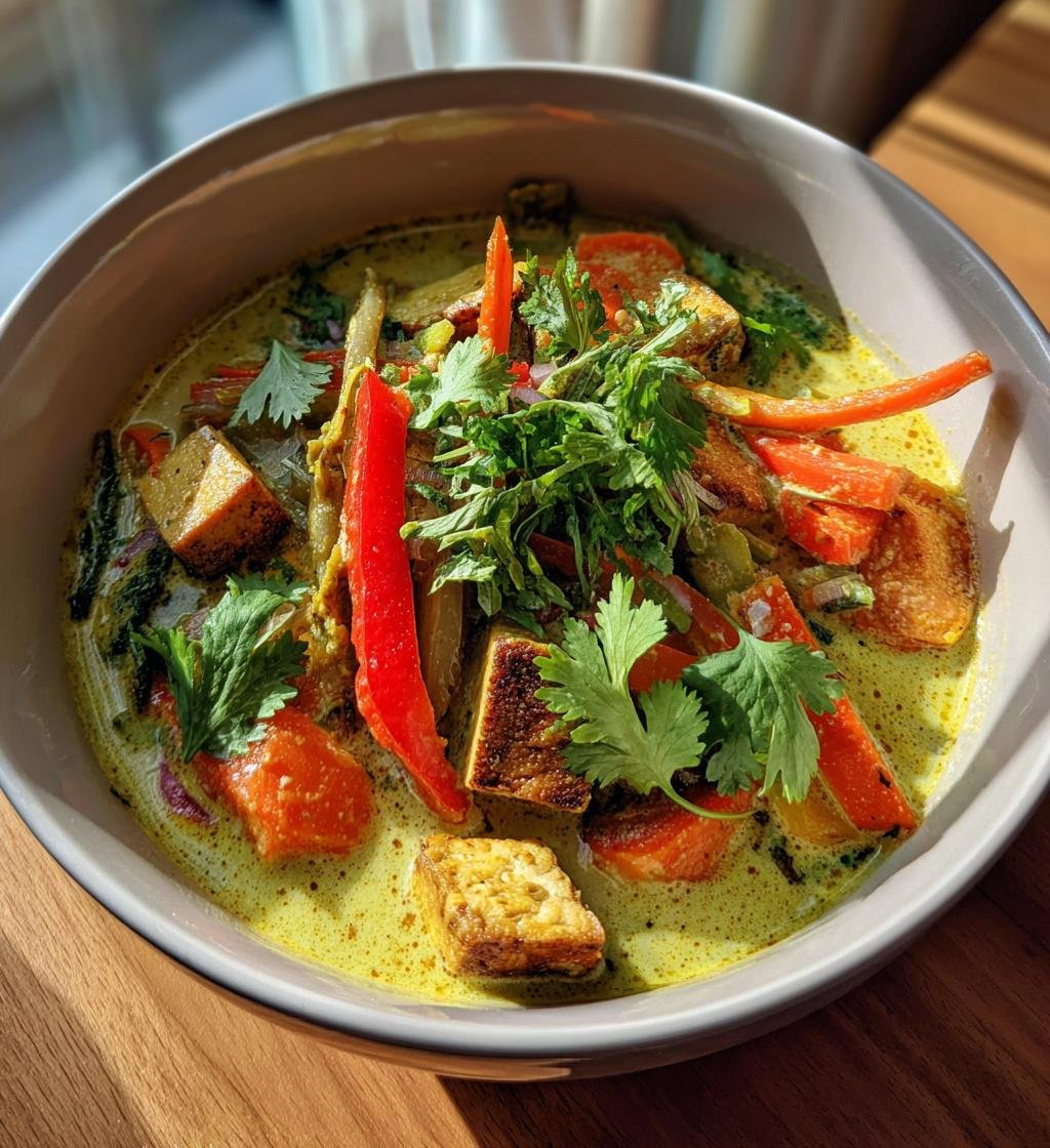 Wegetariańskie zielone curry tajskie - detail 1