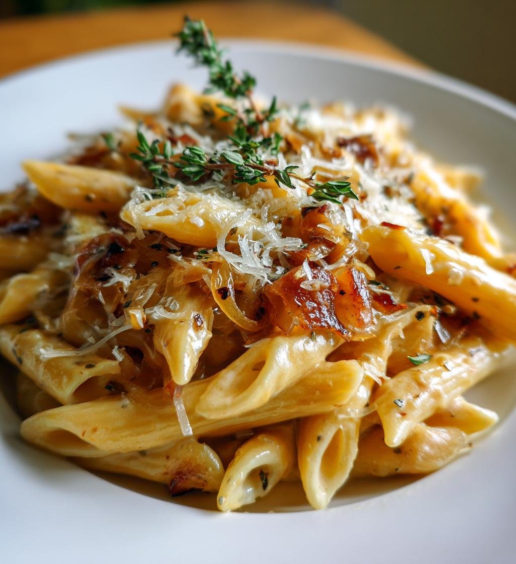 French onion pasta (viral comfort twist)