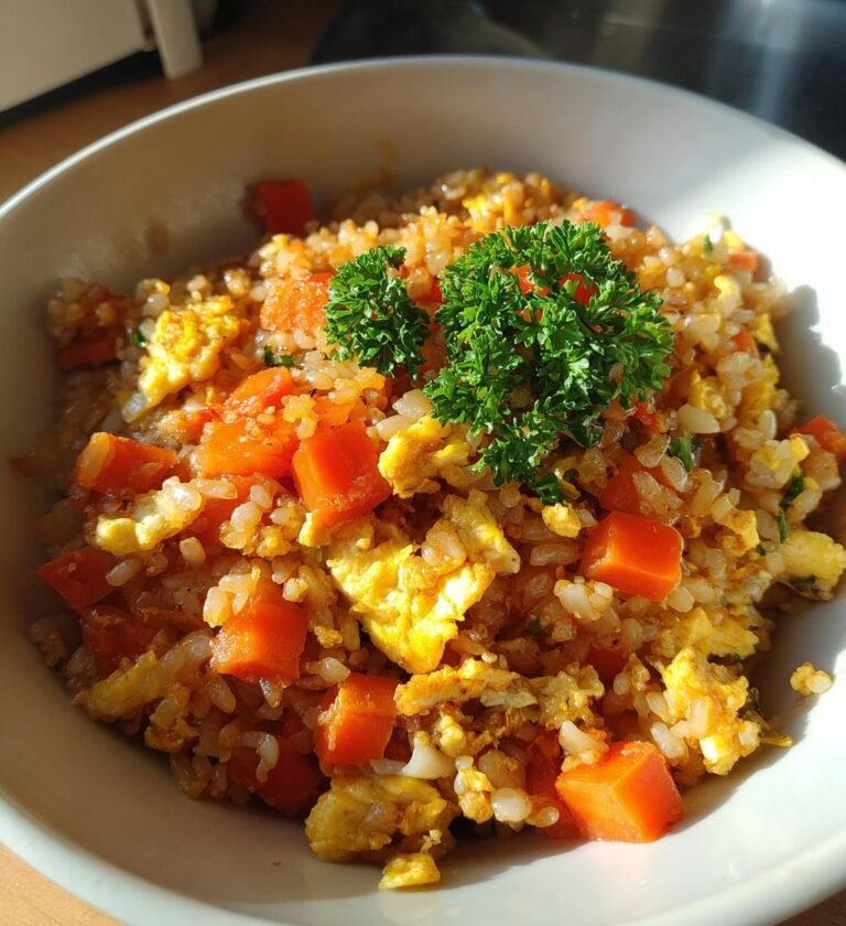 Fried rice (Asian staple)