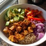 High-protein chicken bowls