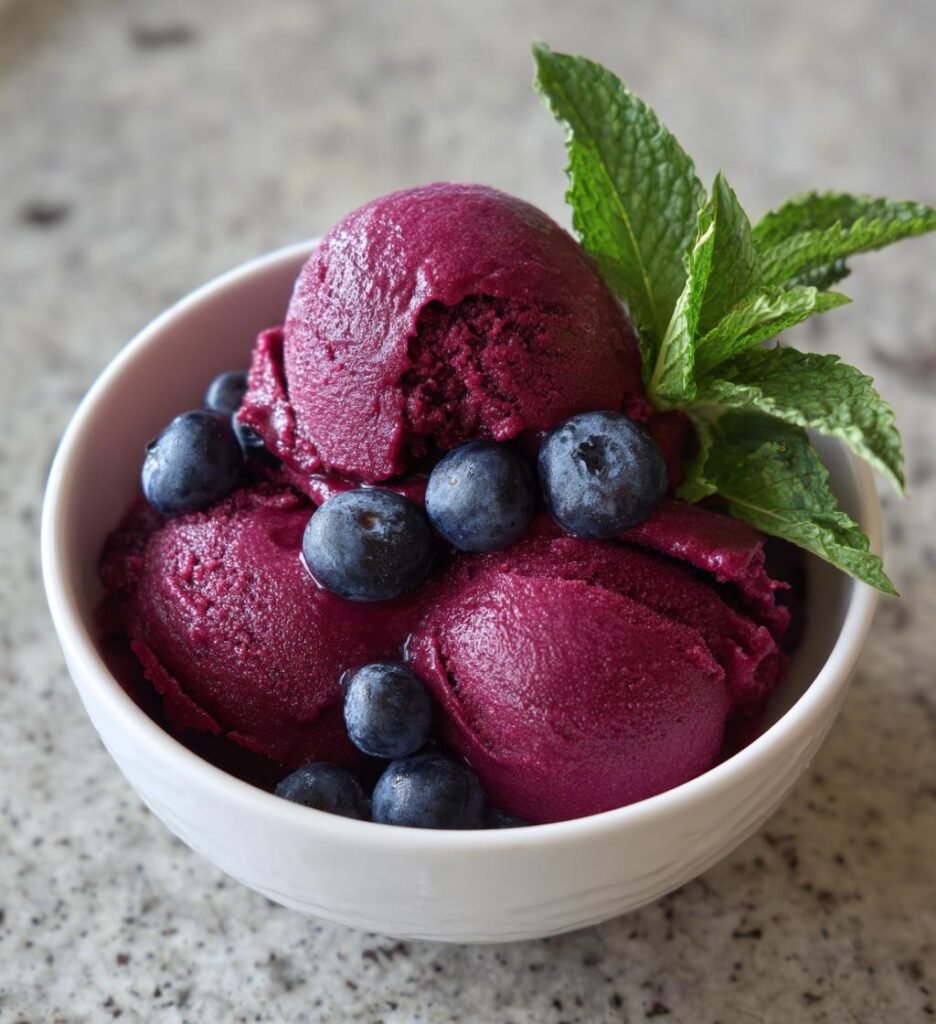 Jagodowy Sorbet — Babciny