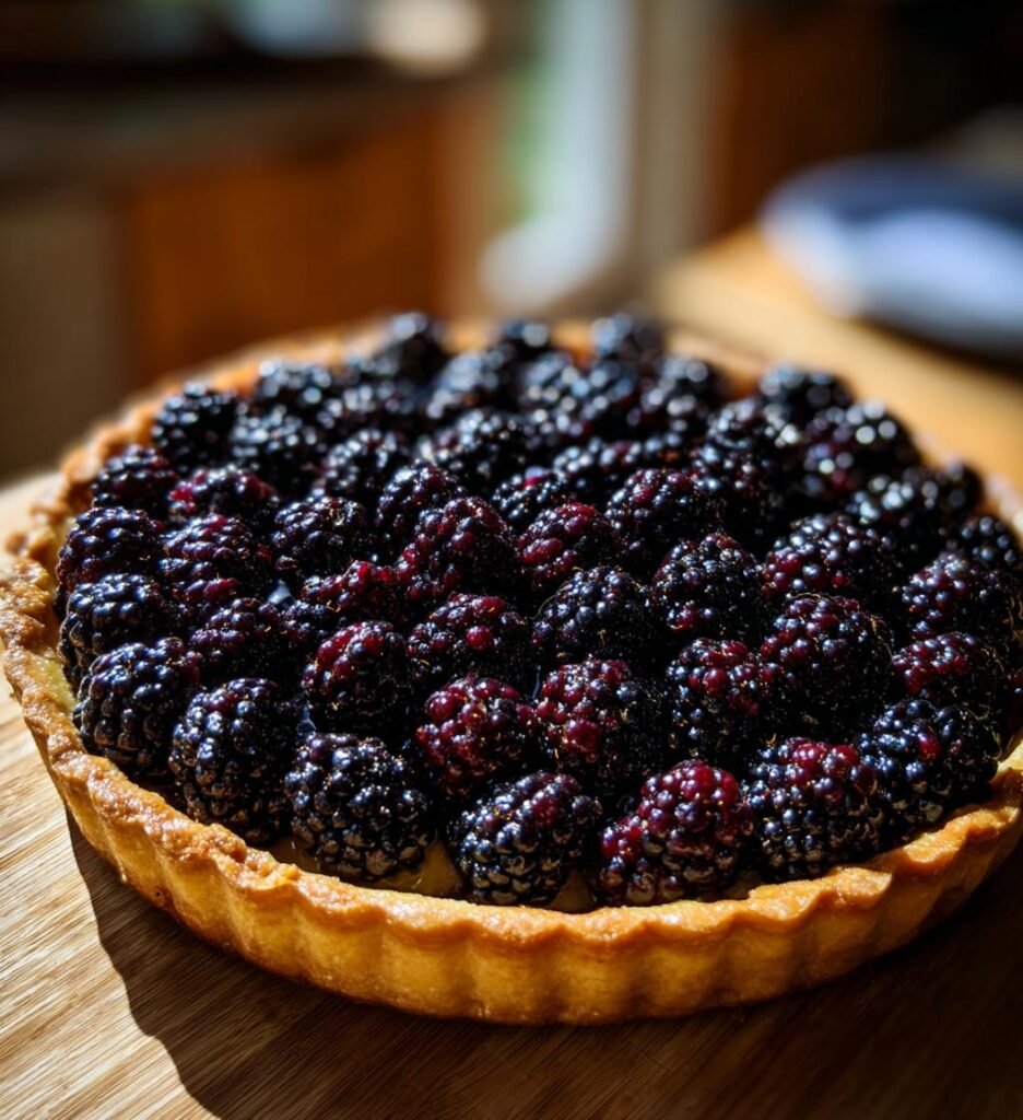 Jeżynowy Tart — Delikatny