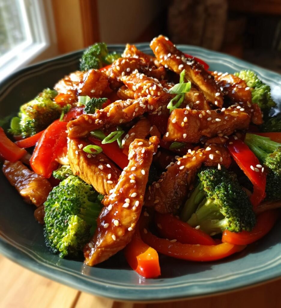 Kurczak Lipiec Teriyaki — Lekki