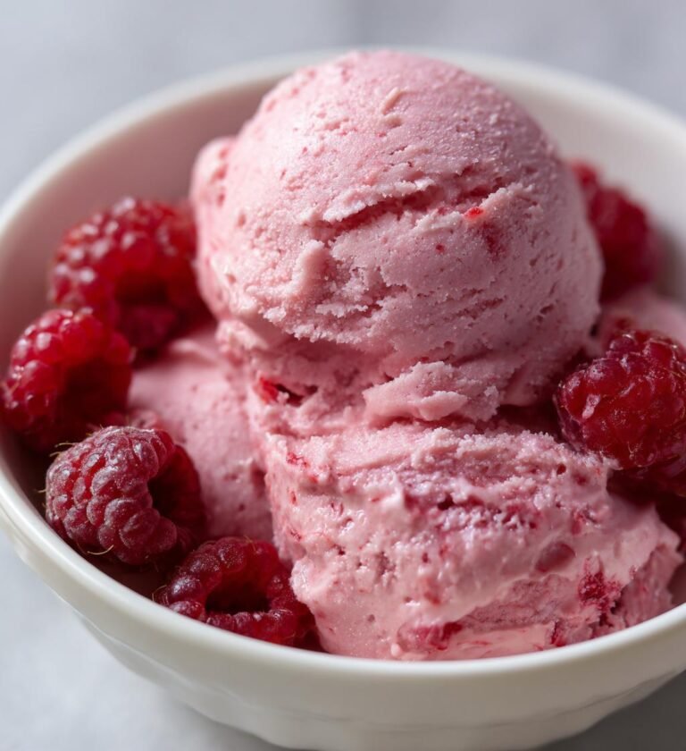 Lody Malinowe Lipiec — Lekki