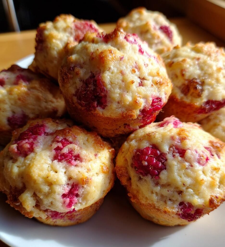 Muffiny Malinowe Lipiec — Domowy