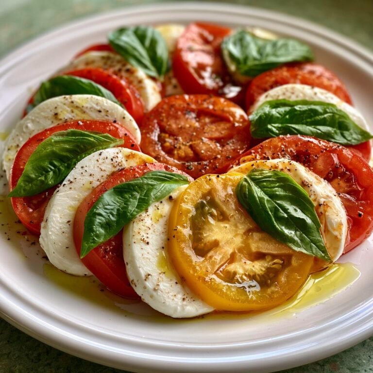 Pomidory Caprese Lipiec — Tradycyjny