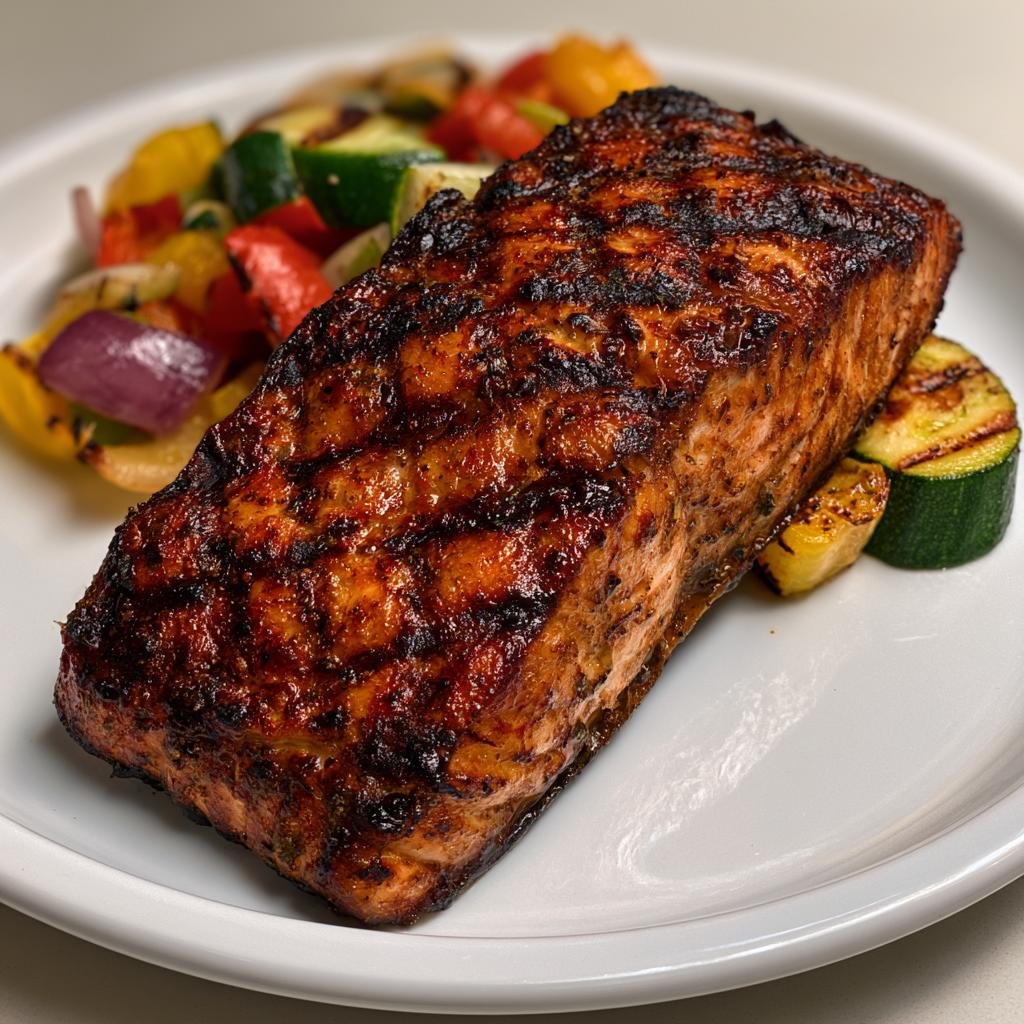 Łosoś Lipiec BBQ