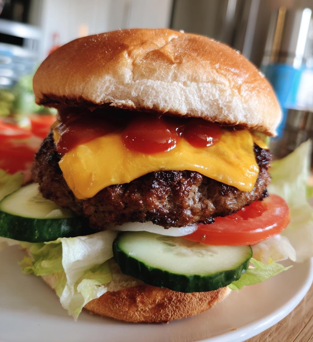 Hamburger Lipiec Wołowy — Nowoczesny