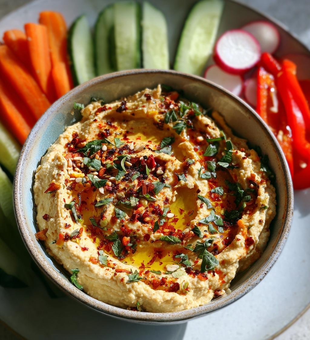 Hummus z Warzywami