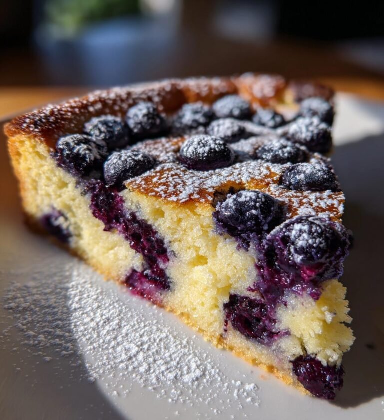 Jagodowy Clafoutis