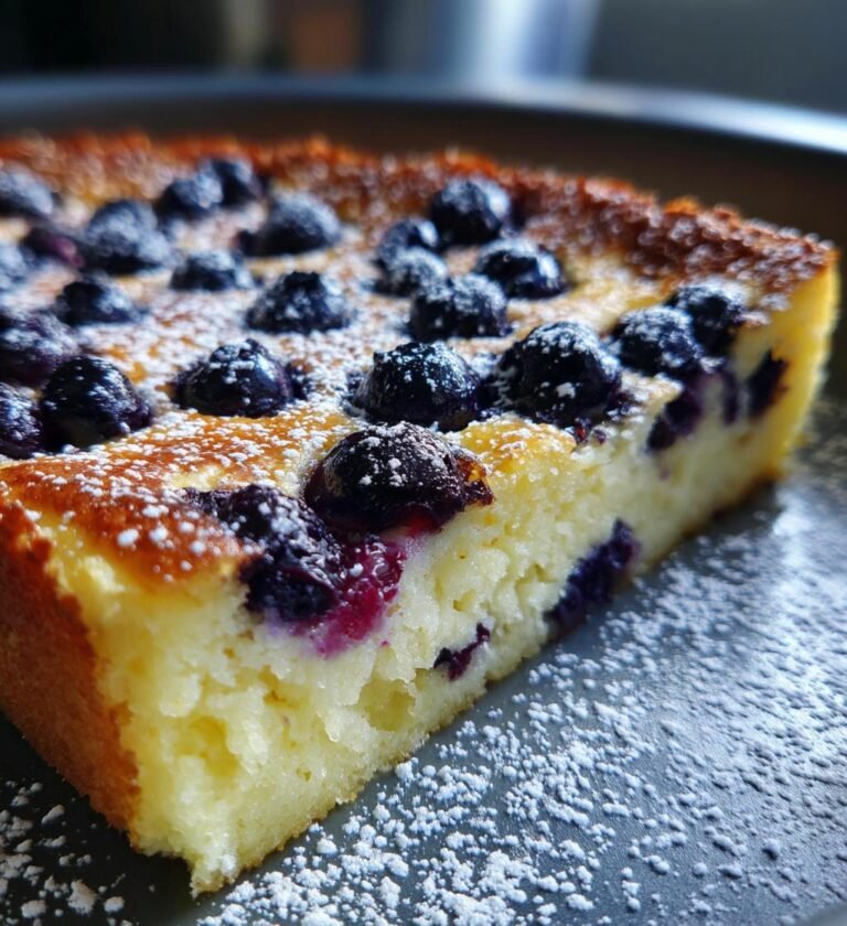 Jagodowy Clafoutis — Szybki