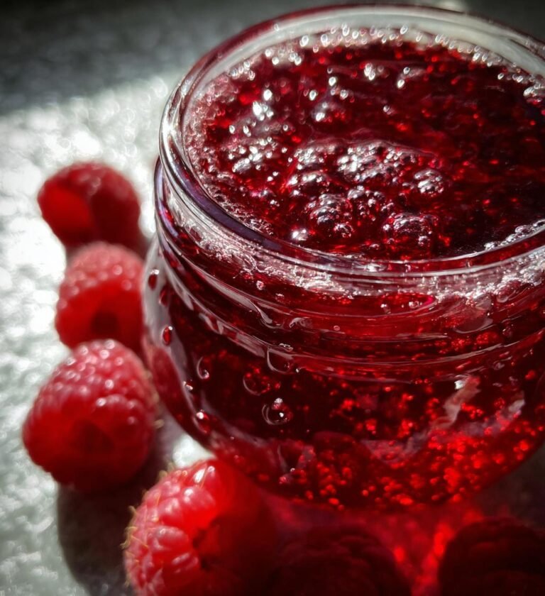 Malinowy Syrop — Szybki