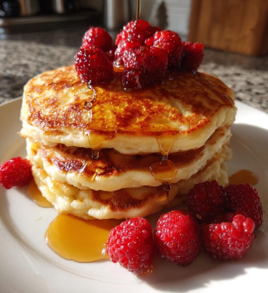 Pancakes Malinowe