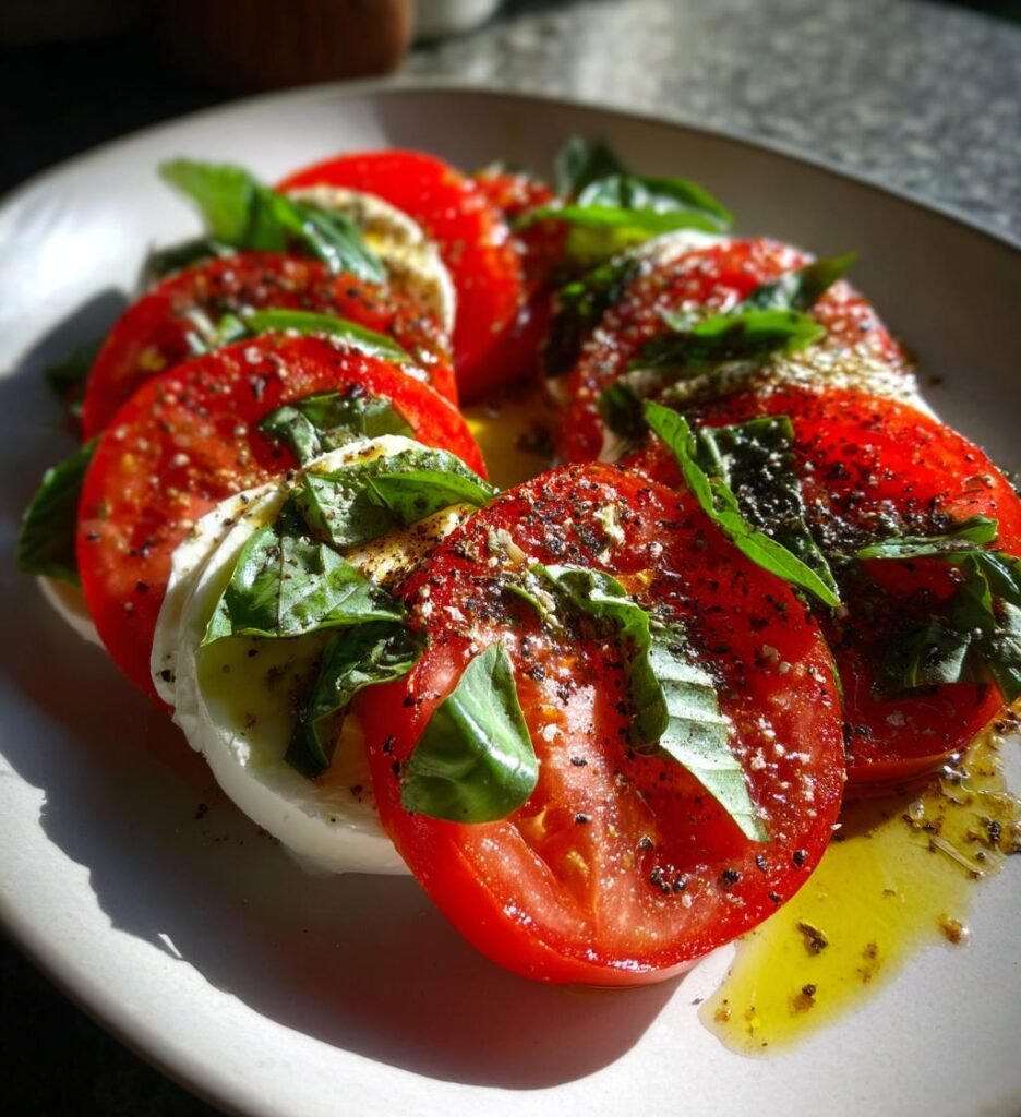 Pomidory Caprese Lipiec