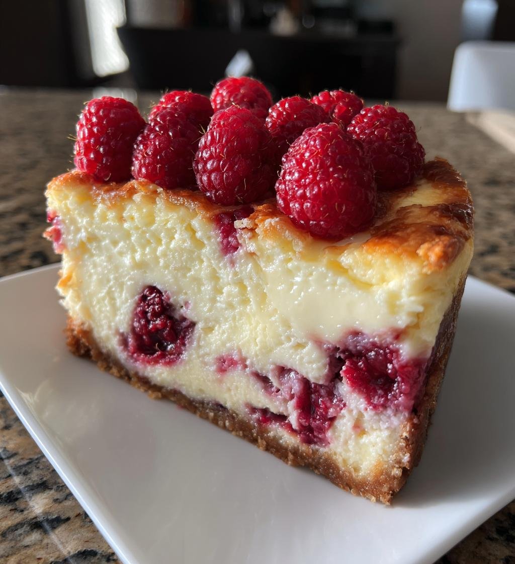 Sernik Malinowy