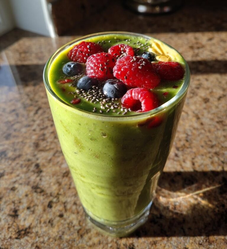 Smoothie Lipiec Zielony — Pyszny