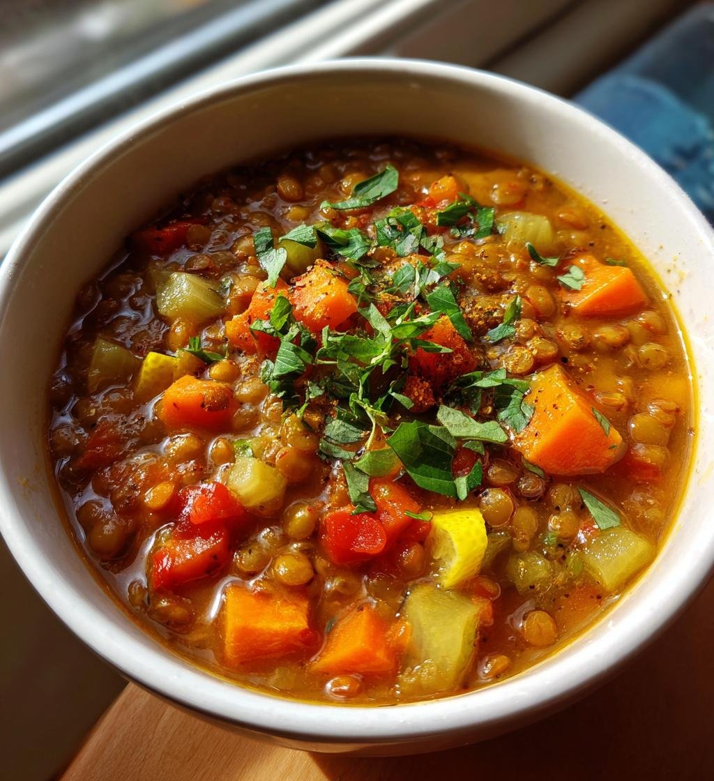 Zupa Soczewicowa Zimna — Festiwalowy